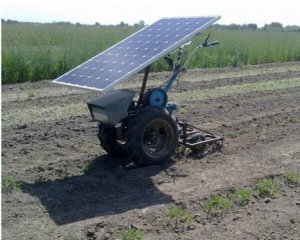 Створили економний мотоблок, який працює на сонячній енергії