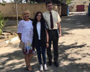 Сущенко побачився з дружиною і донькою