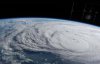 Появилось видео урагана из космоса