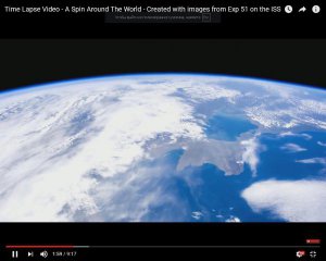 Показали впечатляющее видео околоземной путешествия с космической станции