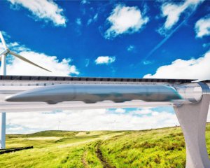 Поезд Hyperloop разогнали до 320 км
