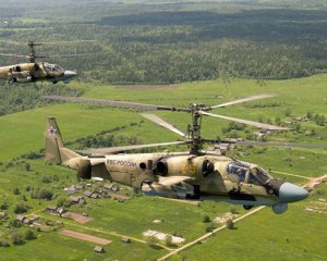 Военный вертолет из России пролетел над Украиной