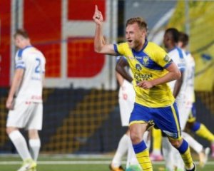 Игрок сборной Украины забил красивый мяч в чемпионате Бельгии