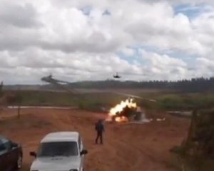 Вертолет стрелял, но раненых нет - минобороны РФ об инциденте на учениях