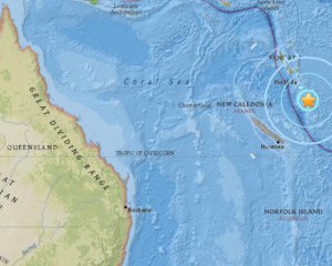 У Тихому океані стався потужний землетрус