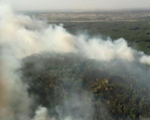 На Харківщині горить 70 га лісу