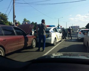 В Одесі п&#039;яний поліцейський втік від патрульних