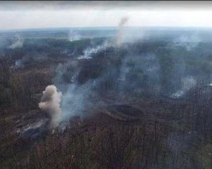 Что осталось от военного арсенала в Калиновке - опубликовали видео