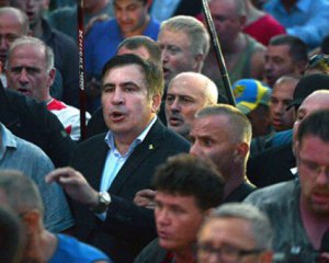 Возвращение Саакашвили: полиция составила протокол