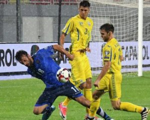 Украина под проливным дождем обыграла Косово в отборе на Кубок мира-2018