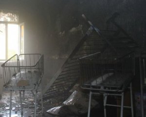 В окупованому Донецьку горіла лікарня