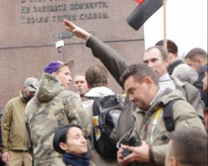 На Марші героїв затримали провокатора