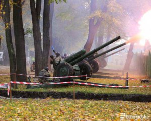 В центре Киева стреляла артиллерия