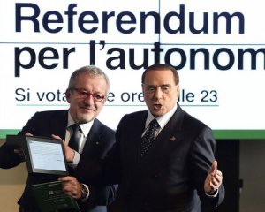 Два найбагатші регіони Італії оголосили про референдум