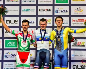 Украинский военный получил бронзовую медаль на чемпионате Европы по велоспорту