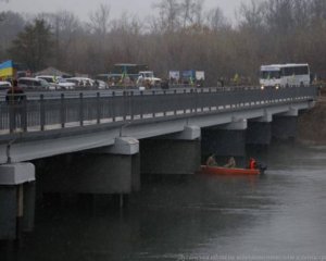 На Луганщине открыли мост, разрушенный в 2014 году боевиками