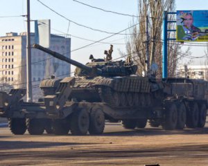 ОБСЄ побачила колону танків у центрі Луганська