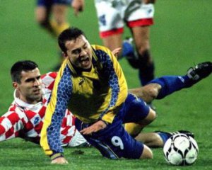 Україна програла Хорватії боротьбу за вихід на Кубок світу-1998