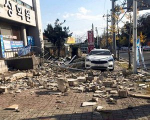 Землетрясение в Южной Корее - четверо погибших. Впечатляющие фото и видео