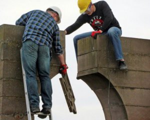 Поляки використали уламки пам&#039;ятника УПА для ремонту доріг