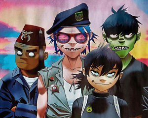 Gorillaz едут в Украину. Подборка лучших хитов группы