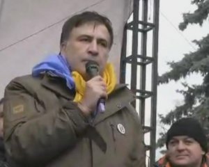 &quot;Потвори&quot; - Саакашвили пришел под Раду