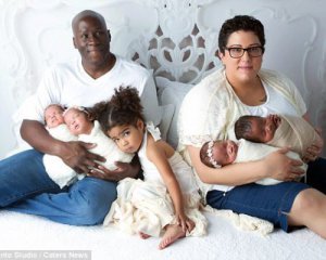 Женщина родила пятерых детей после сложной операции