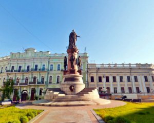 Памятник Екатерине II в Одессе хотят демонтировать