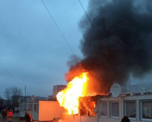 В пожаре в модульном городке погиб ребенок