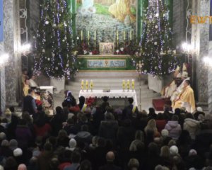 Киевские римо-католики встретили Рождество