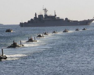 Черноморский флот РФ проводит учения в оккупированном Севастополе