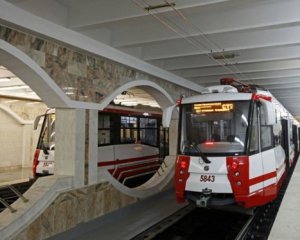 В Киеве могут запустить скоростной подземный трамвай