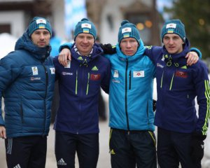 Украинские биатлонисты провалили эстафету перед Олимпиадой