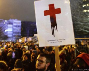 В Польше устроили акцию против ужесточения закона об абортах
