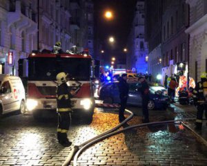 В Праге горела гостиница: есть погибшие и раненые