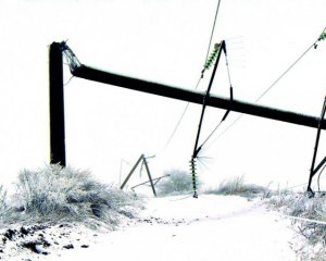 Мародеры воруют кабели в обесточенных снегопадом селах