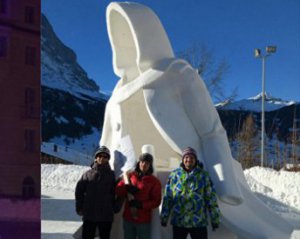 Українці перемогли на фестивалі сніжної скульптури