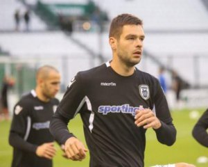 Украинский футболист забил четвертый мяч в Кубке Греции