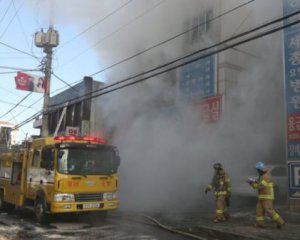 В Южной Корее от пожара в госпитали погиб 31 человек