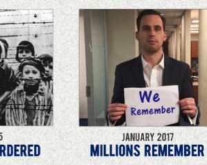 В сети запустили флешмоб ко Дню памяти жертв Холокоста