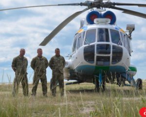 Украинскую границу будут охранять вертолеты и бронетехника