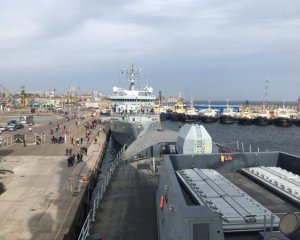 В черноморский порт вошли корабли НАТО