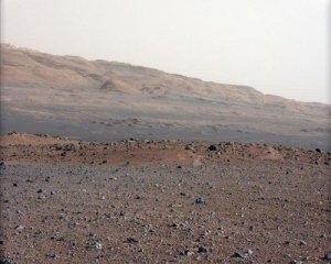 На видео показали горы Марса