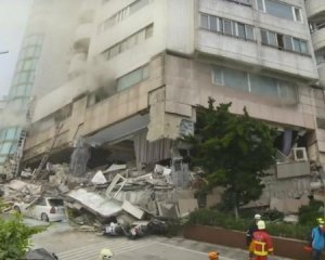 У мережі з&#039;явились нові вражаючі кадри тайванського землетрусу