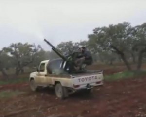 Показали відео обстрілу російського СУ-25, який збили в Сирії