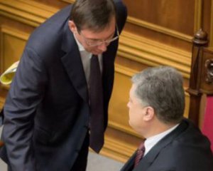 Луценко неожиданно раскритиковал Порошенко