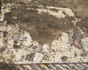 Древнегреческую мозаику обнаружили во время раскопок в израильском порту