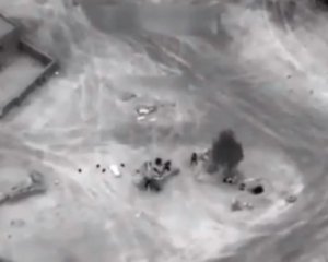 Появилось видео уничтожения российских наемников в Сирии