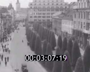 Показали раритетную кинохронику Львова под советской оккупацией в 1940 году