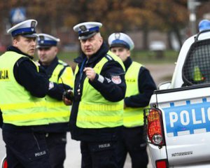 В Польше украинцы с грузинами забросали камнями полицейских